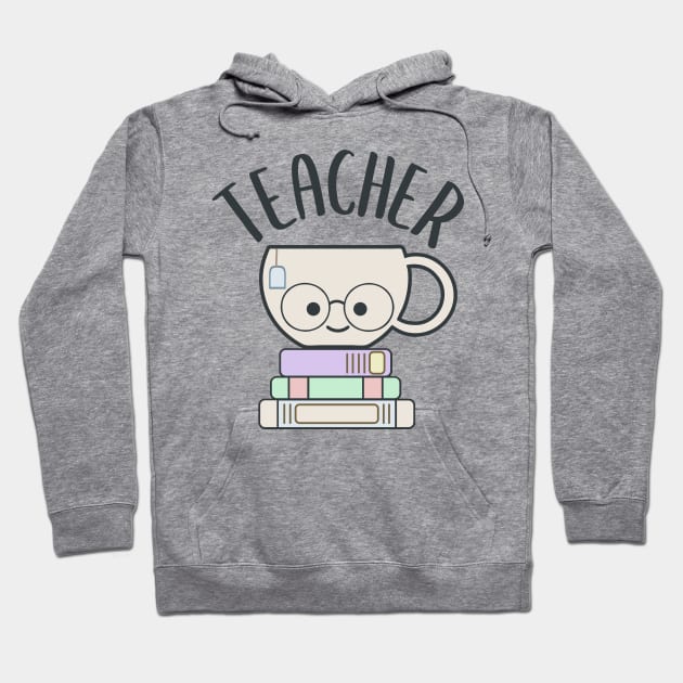 Cute Tea Teacher Pun Hoodie by Daytone